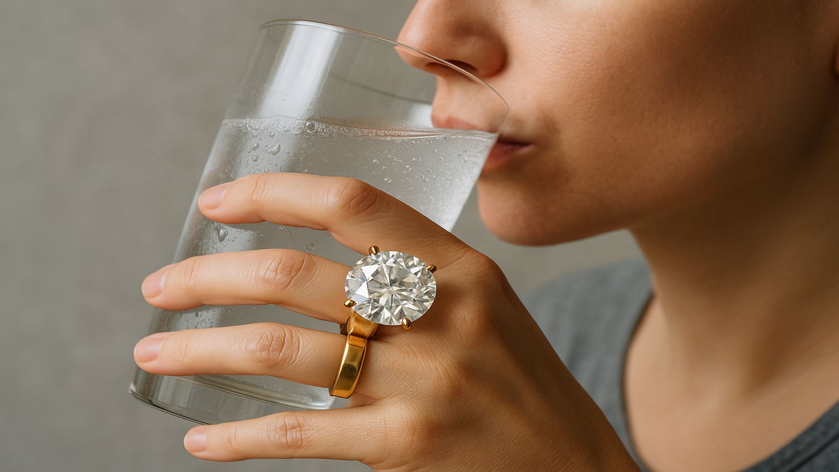 純物質の例としての水、金、ダイヤモンド